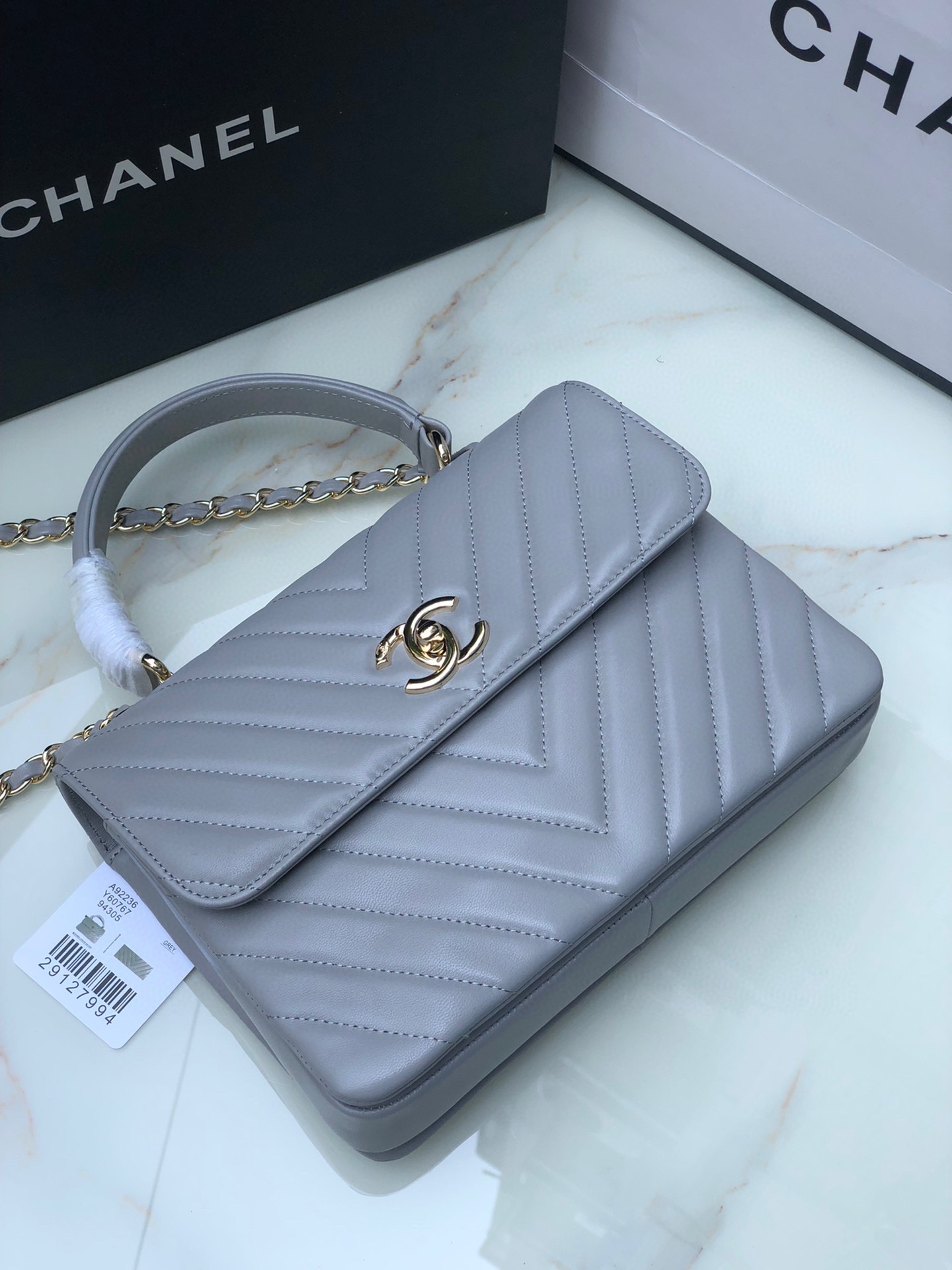 Chanel92236原单质量经典之作华丽与气质的前沿是你意想不到的尊贵皮种:原单进口小羊皮里配原版布五