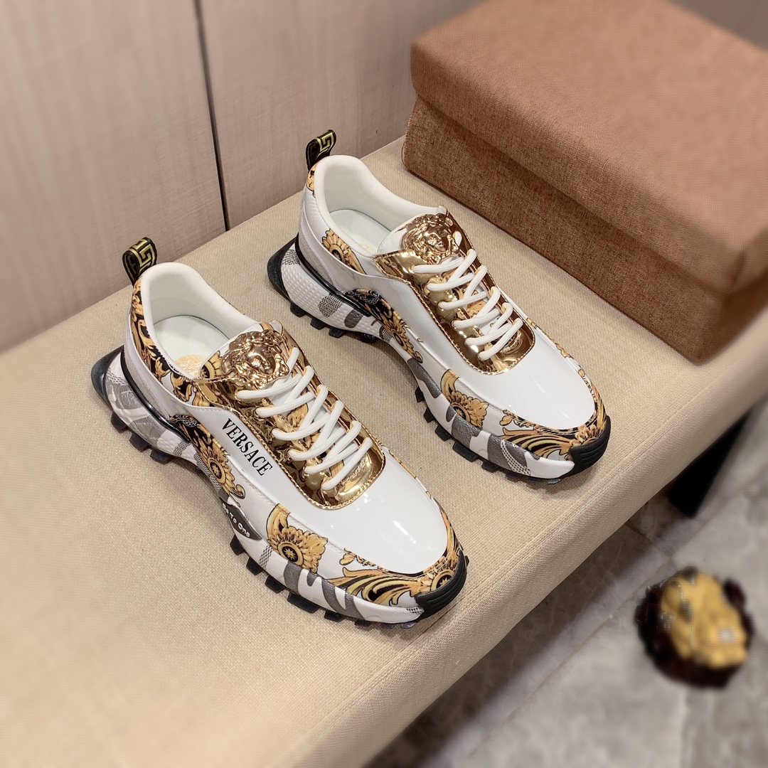 I5     原版1:1 迪奥* 官网•同款高•版本最新•爆款休闲鞋，专柜1:1。顶端品牌 奢侈～代购，顶级～质量。专柜同卖产品[强]鞋面選用进口透气牛皮搭配布面料材质➕透气羊皮内里•精细做工。原版个性时尚柔软橡膠耐磨防滑大底，上脚轻巧舒适，实物拍摄🎬實物更好看，004广州码: 38-44。2️⃣色可选