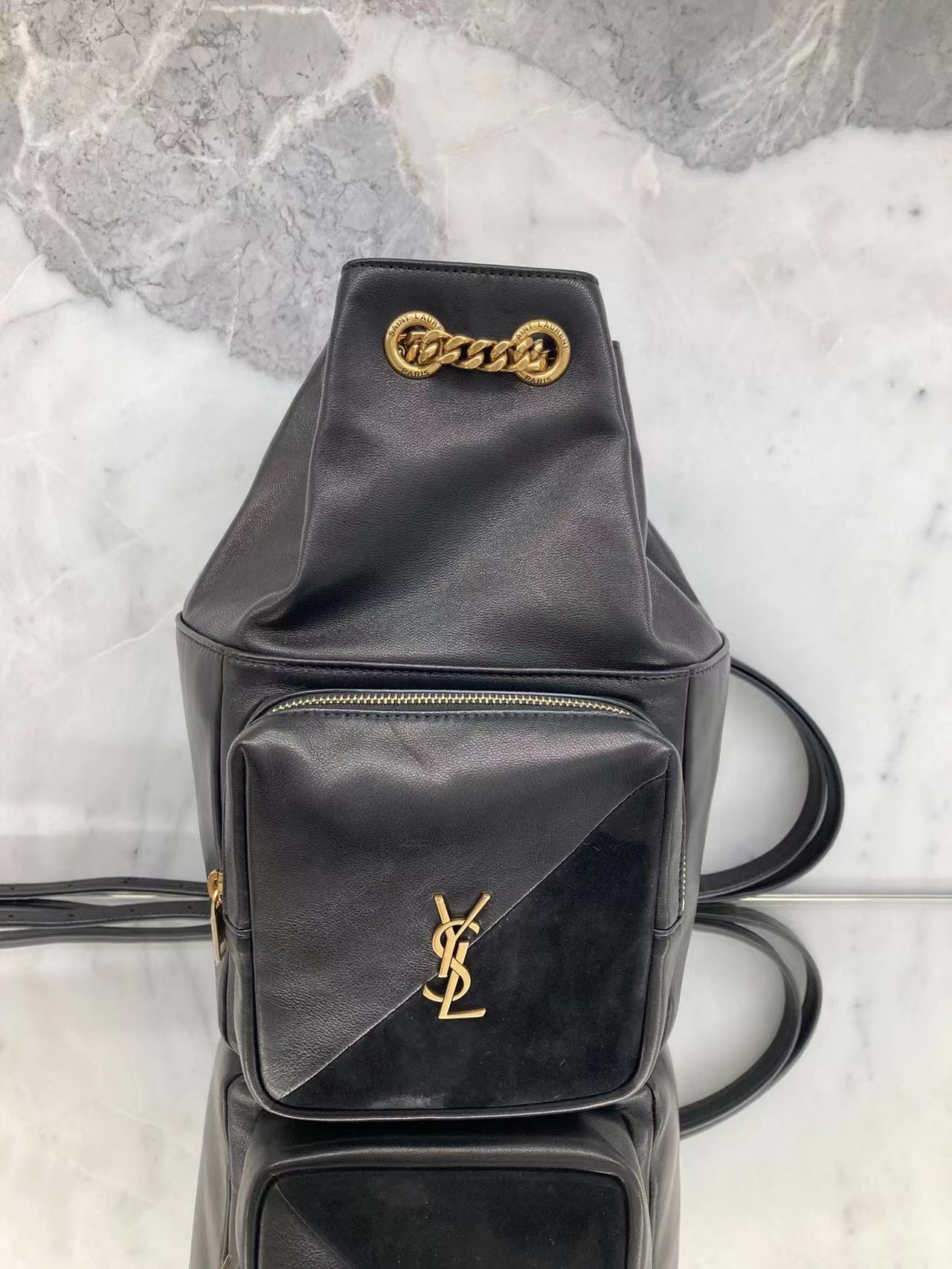 Saint laurent Ysl 𝑱𝒂𝒎𝒊𝒆 专柜最新款双肩背包 684783