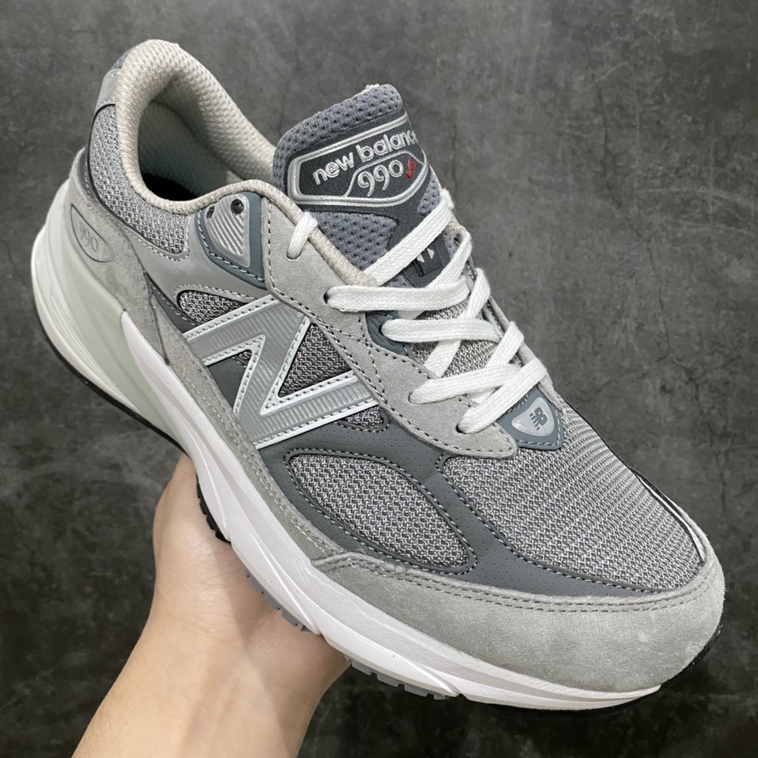 图片[3]-NB新百伦New Balance in USA M990V6六代系列美产血统经典复古百搭老爹风休闲运动跑步鞋“元祖灰银3M”×996BD 货号：M990GL6 尺码：36 37 37.5 38 38.5 39 40 40.5 41.5 42 42.5 43 44 45 收起-选品中心