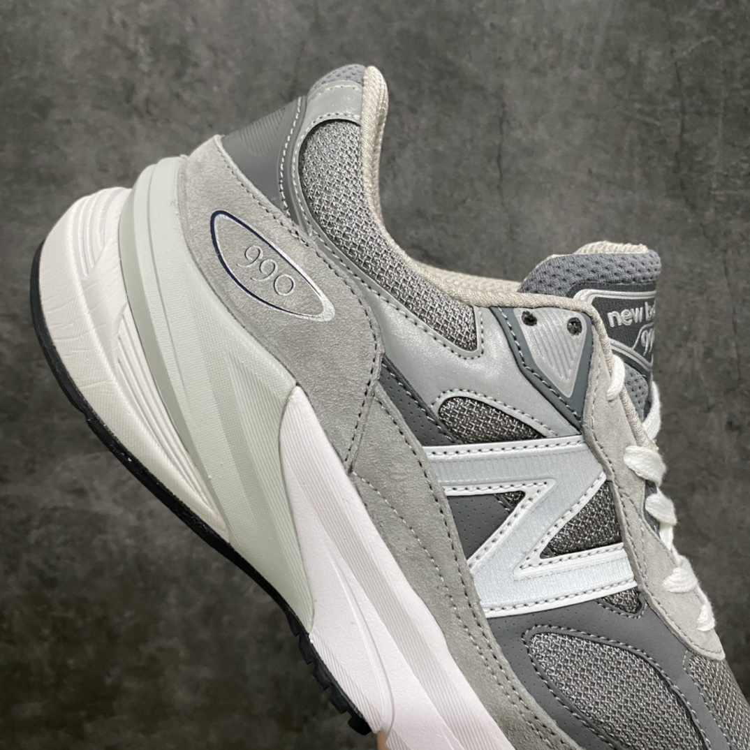 图片[6]-NB新百伦New Balance in USA M990V6六代系列美产血统经典复古百搭老爹风休闲运动跑步鞋“元祖灰银3M”×996BD 货号：M990GL6 尺码：36 37 37.5 38 38.5 39 40 40.5 41.5 42 42.5 43 44 45 收起-选品中心
