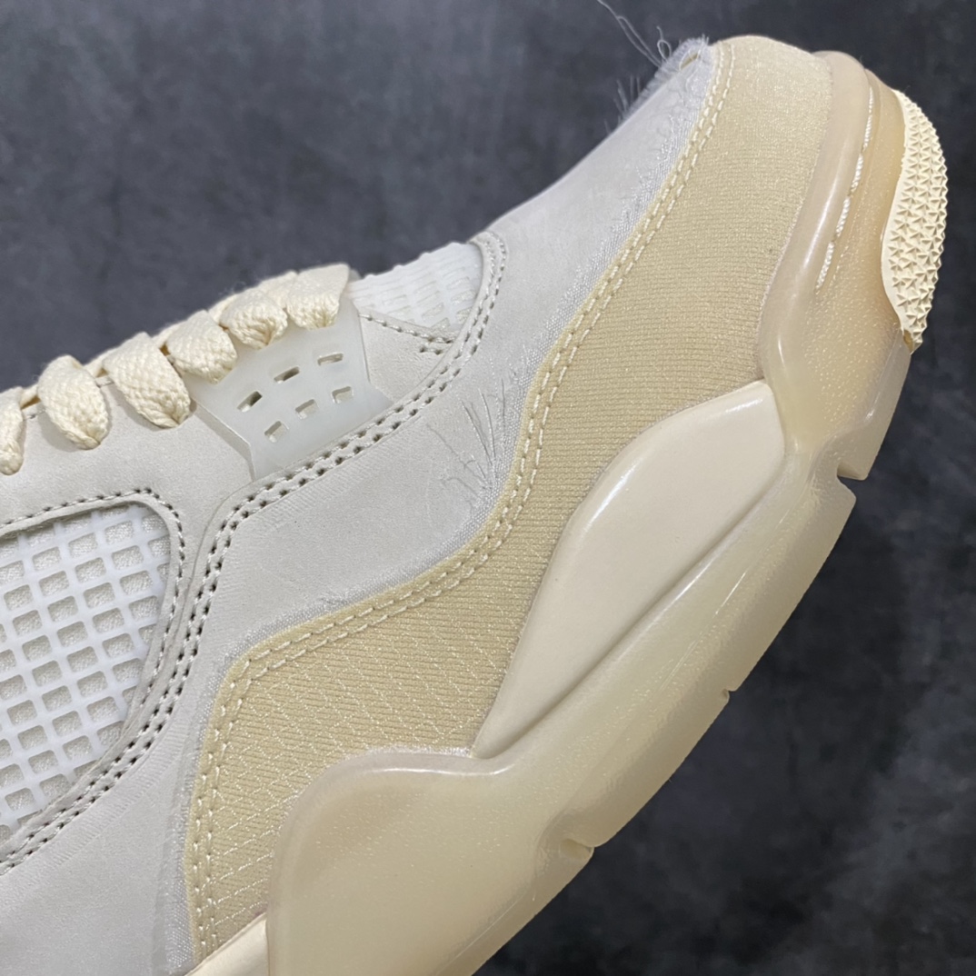 图片[6]-新DT纯原Off White x Air Jordan 4 AJ4白帆CV9388-100 全新版本 全新品质 总结市场各大纯原细节的不足 细节多次打磨修正 超正鞋型 超高清洁度 原厂皮料打造 所有细节可精确对比原鞋 顶级中的天花板 可随意对比市场各大版本 尺码：36-47.5-选品中心