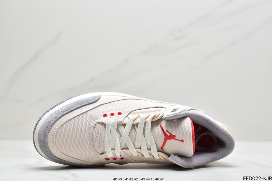 370 Air Jordan 3 “ Muslin” 米黄棉布采用全新帆布鞋面打造DH7139-100