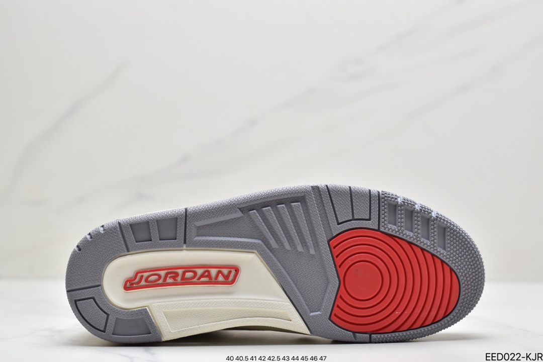 370 Air Jordan 3 “ Muslin” 米黄棉布采用全新帆布鞋面打造DH7139-100