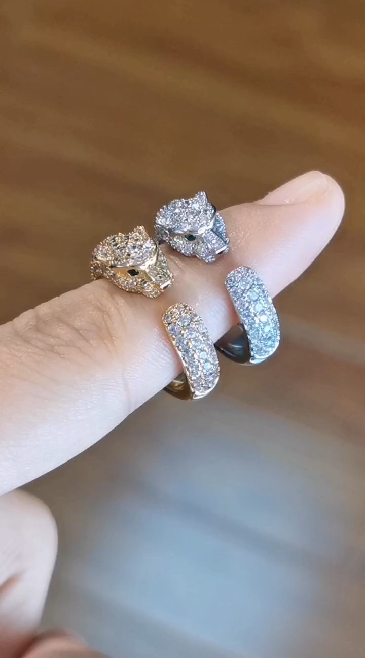 Cartier 视频参考：金色 银色