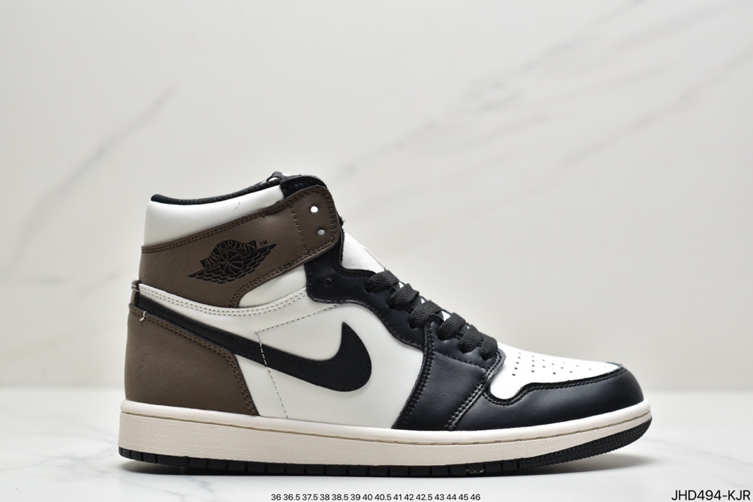 190 NK Air Jordan 1 Retro High OG”Yellow Toe”AJ1代经典复古经典高帮百搭文化篮球鞋555088