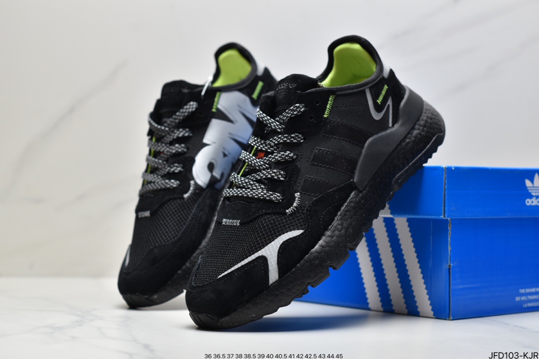 Adidas Nite Jogger Winterized Retro Casual Sports Running Shoes