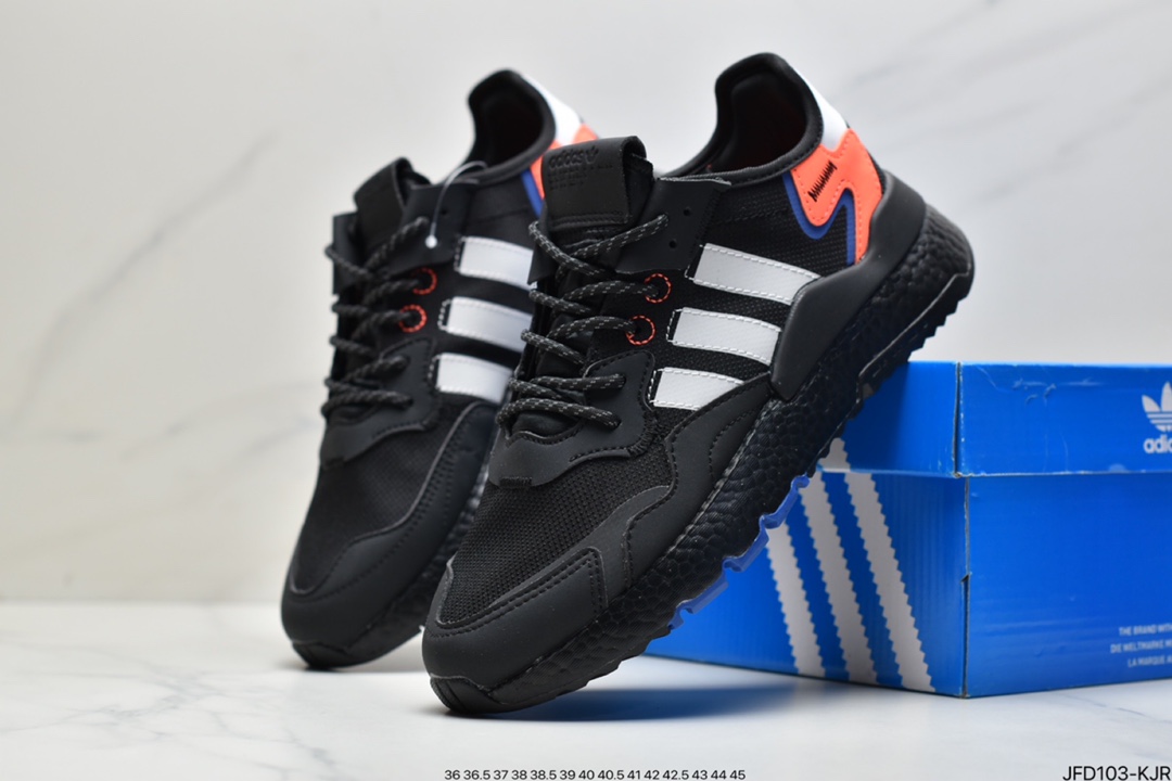 Adidas Nite Jogger Winterized Retro Casual Sports Running Shoes