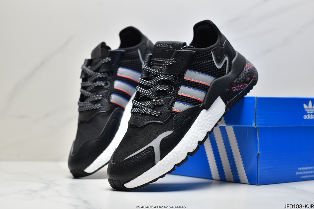 Adidas Nite Jogger Winterized Retro Casual Sports Running Shoes