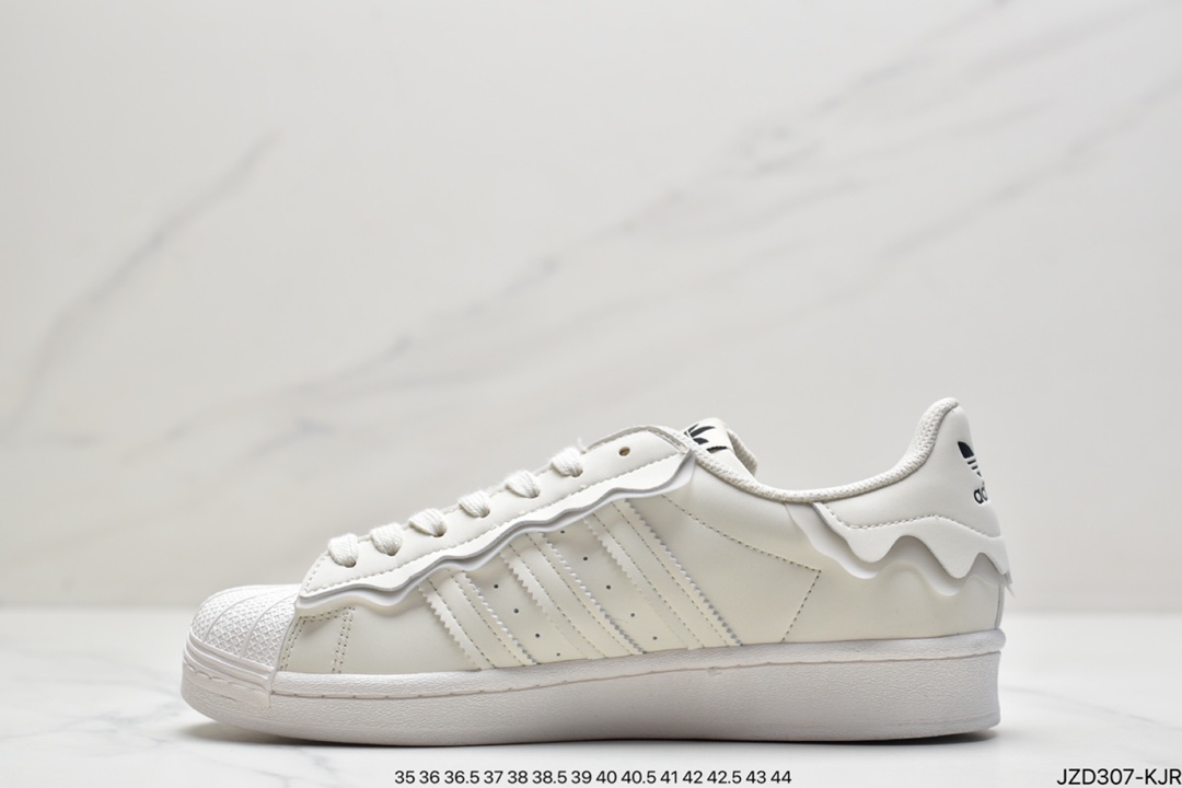 Adidas adidas Clover Originals Superstar Shell Head Classic Versatile Casual Sports Board Shoes GW4441