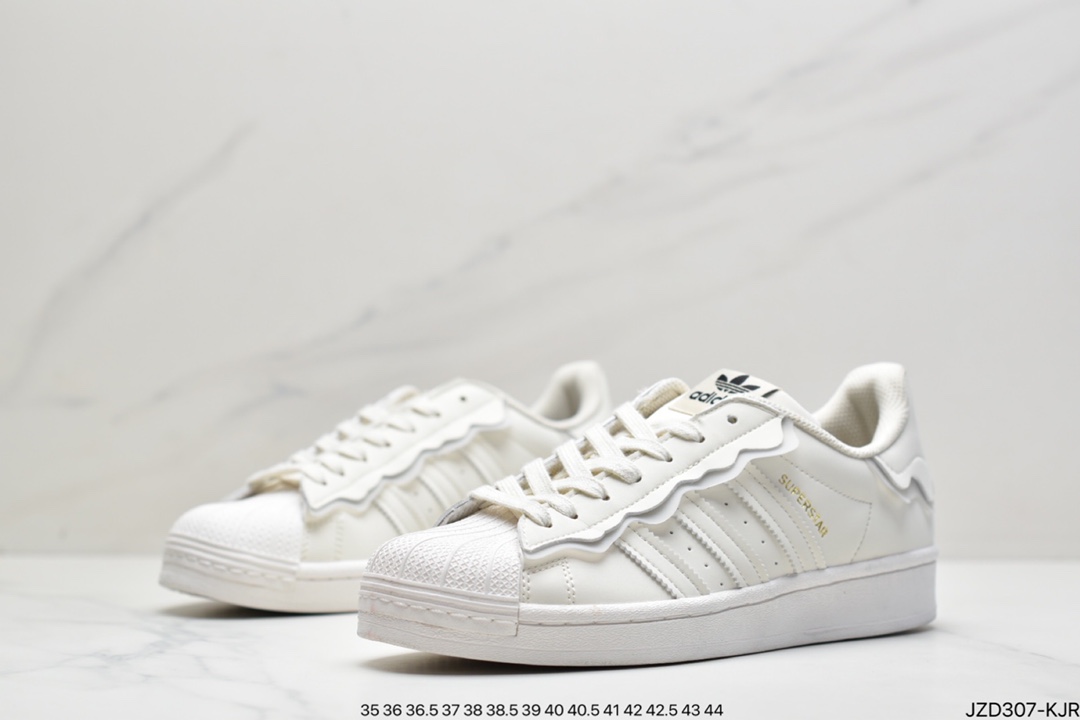 Adidas adidas Clover Originals Superstar Shell Head Classic Versatile Casual Sports Board Shoes GW4441