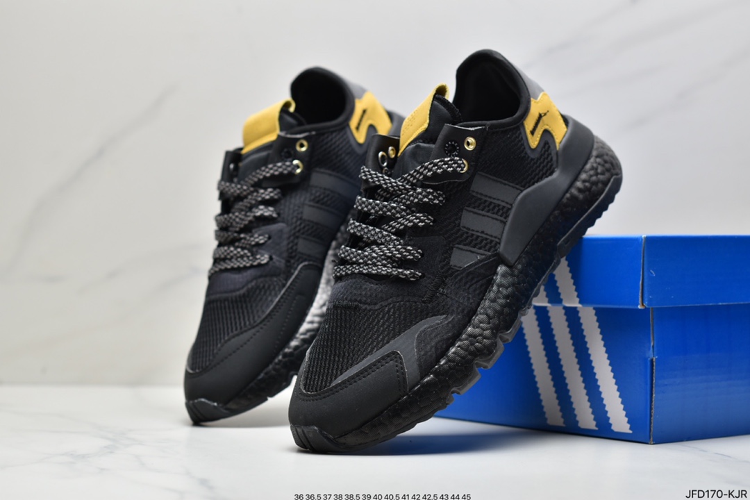 Adidas Nite Jogger Winterized Retro Casual Sports Running Shoes