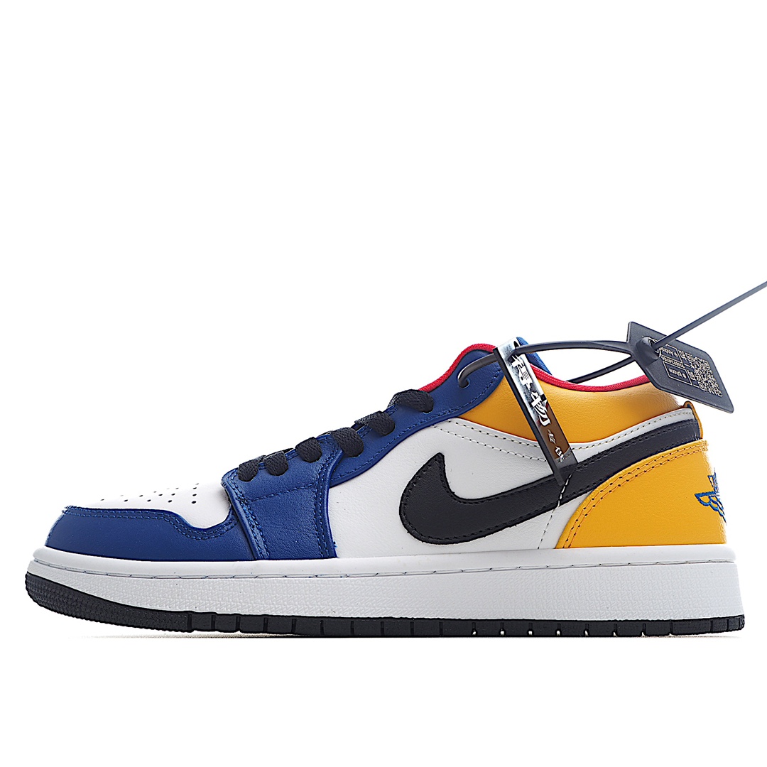 H5 ✨√有毒的运动x潮流x好物√得物专供可扫码版 ，√全新版本升级，一码配一扣，√请认准«第四代独家数字防伪码»，Air Jordan 1 Low AJ1低帮系列篮球鞋 官方同步配色 原装级产物 拒绝公底 立体鞋型 细节完美 高清洁度 购置公司同步原材料 原汁原味 忠于原版