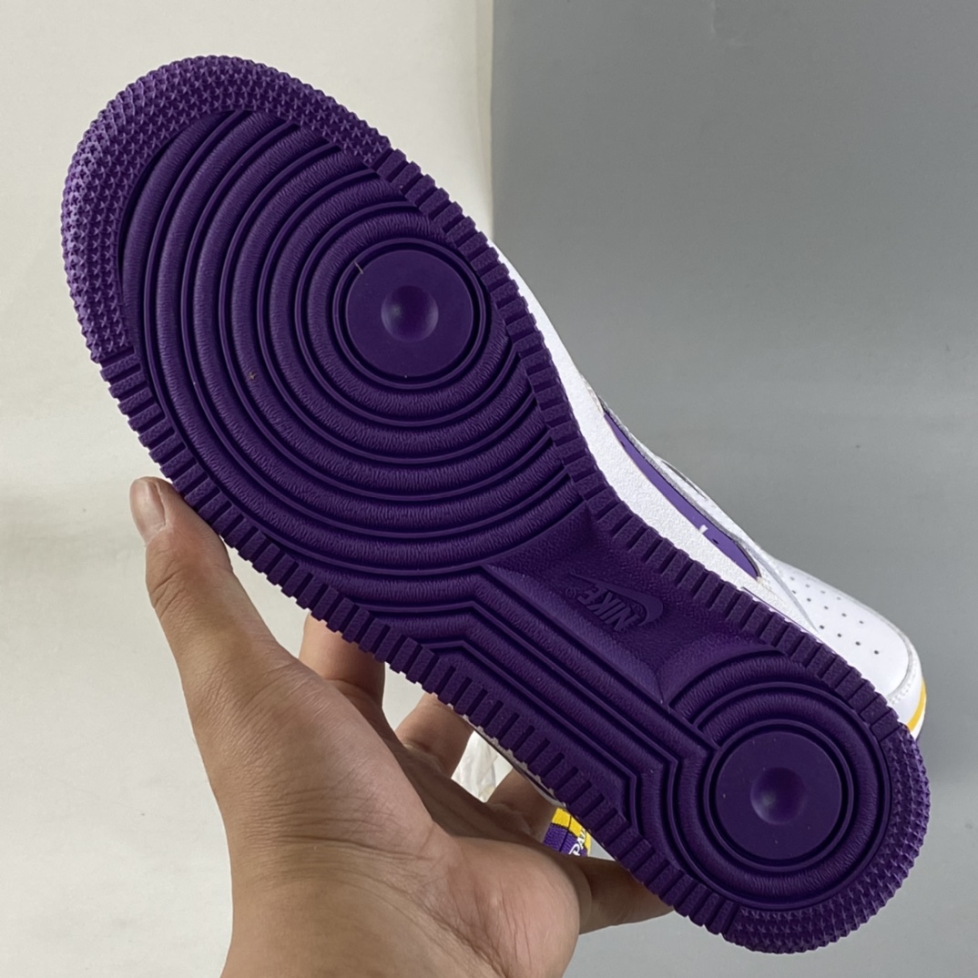 P260 Nike Air Force 1 ’07 Low “紫金湖人 NBA75周年限定”空军一号低帮  DC8864-00145