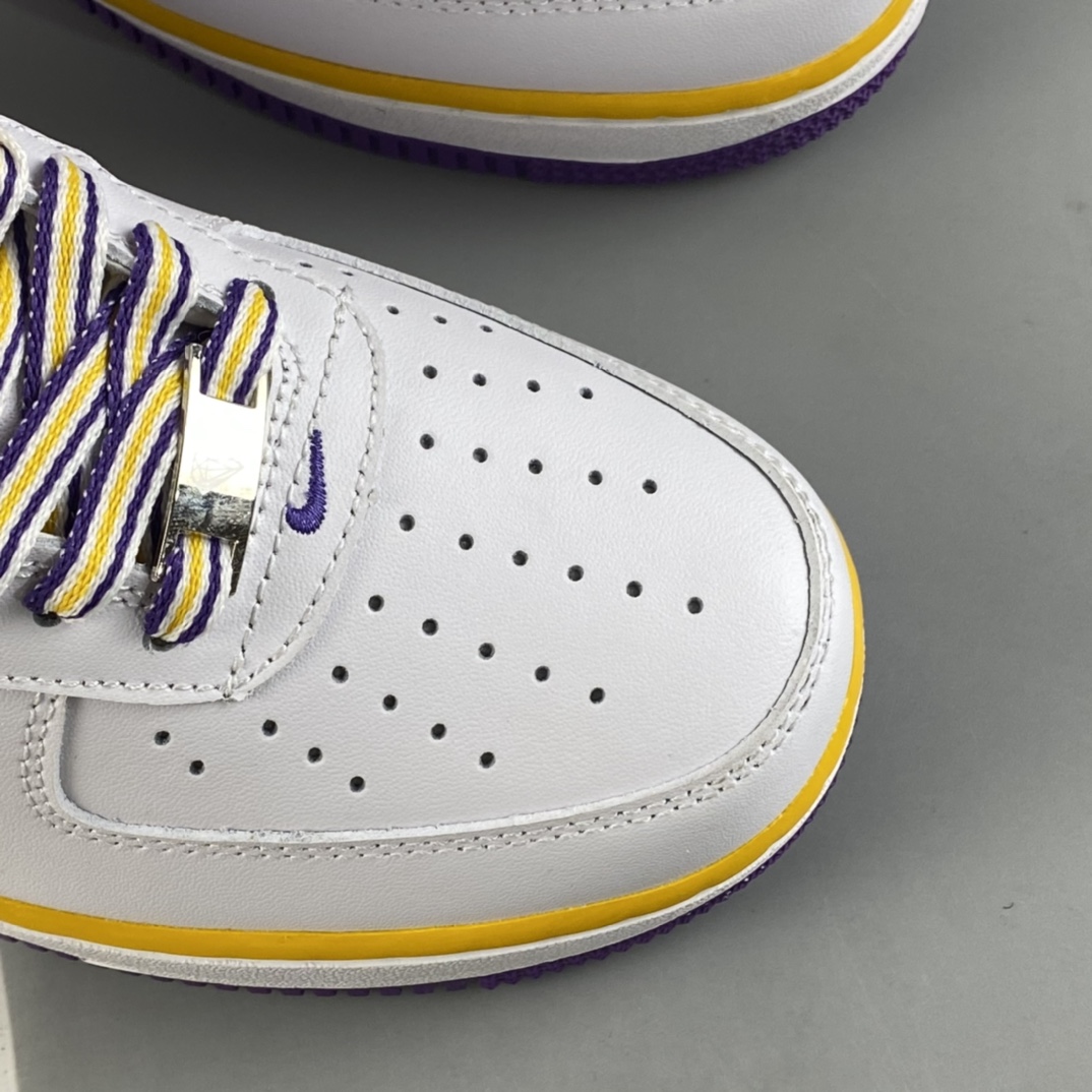 P260 Nike Air Force 1 ’07 Low “紫金湖人 NBA75周年限定”空军一号低帮  DC8864-00145