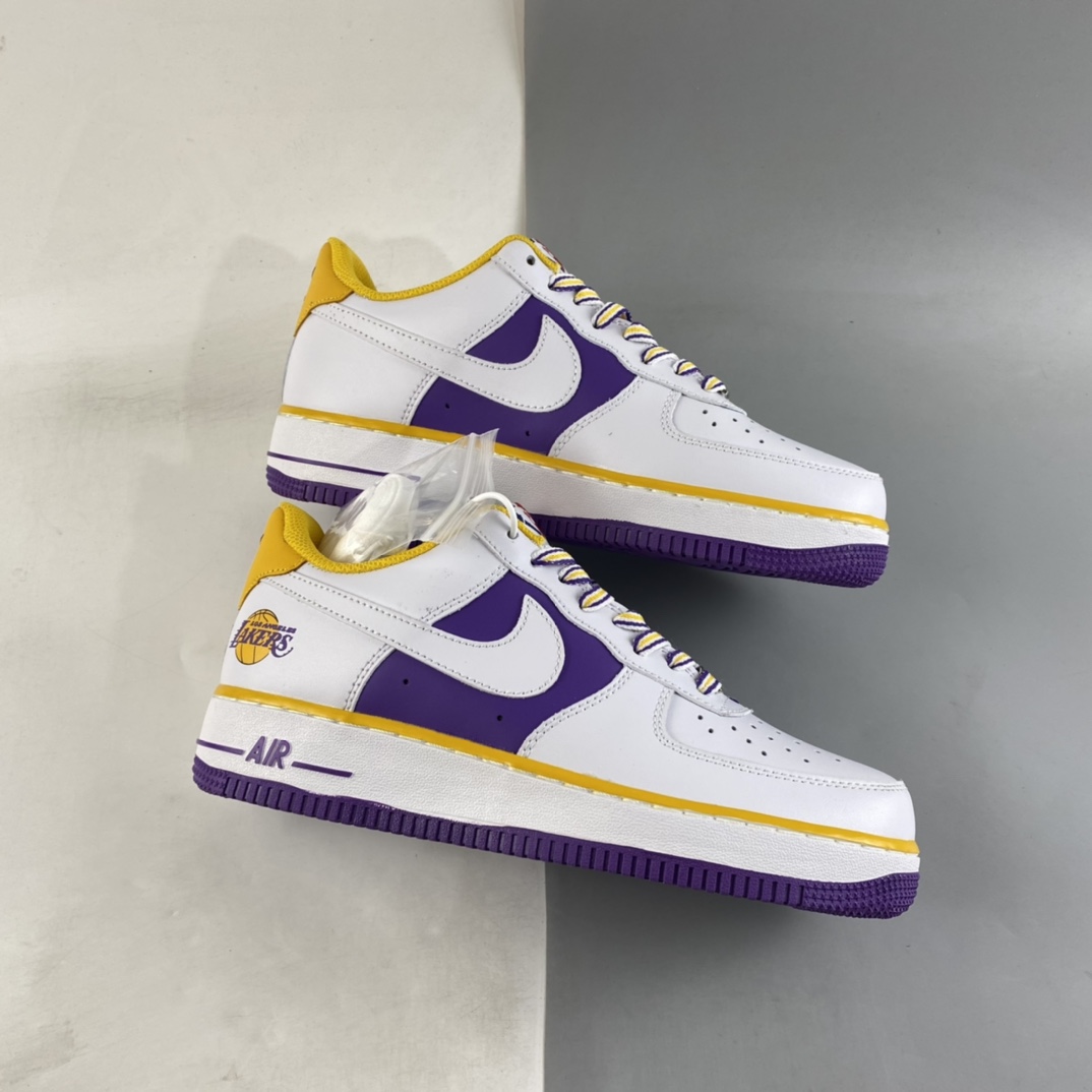 P260 Nike Air Force 1 ’07 Low “紫金湖人 NBA75周年限定”空军一号低帮  DC8864-00145