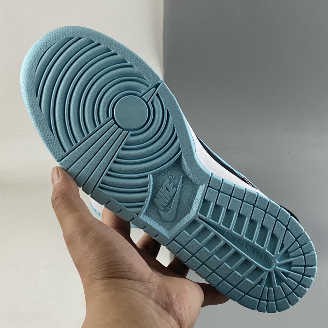 P280 Nike SB Dunk Low ”理发店” 黑蓝SB扣篮系列低帮休闲运动滑板鞋 DH7614-001