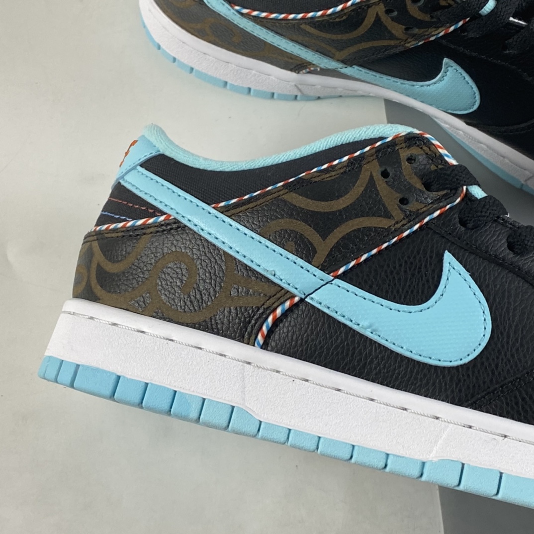 P280 Nike SB Dunk Low ”理发店” 黑蓝SB扣篮系列低帮休闲运动滑板鞋 DH7614-001