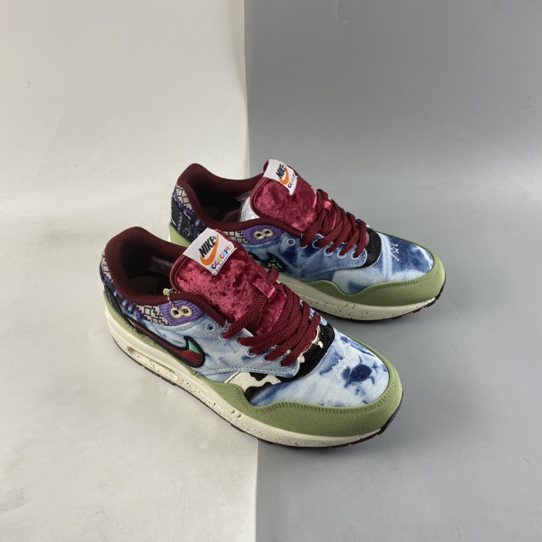 P200 Concepts x Nike Air Max 1 SP 联名款 半掌气垫复古跑步鞋 DN1803-300