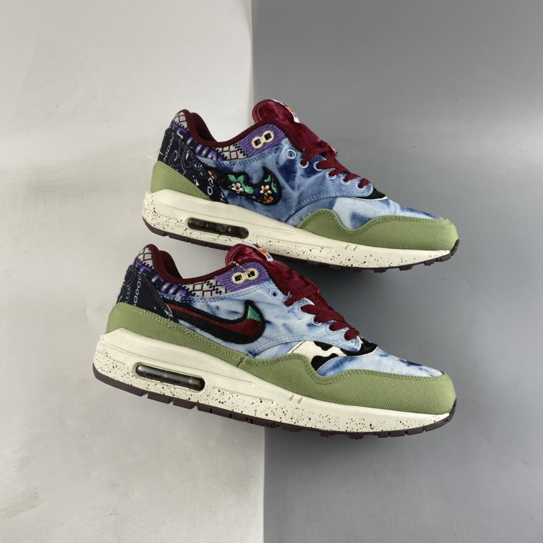 P200 Concepts x Nike Air Max 1 SP 联名款 半掌气垫复古跑步鞋 DN1803-300