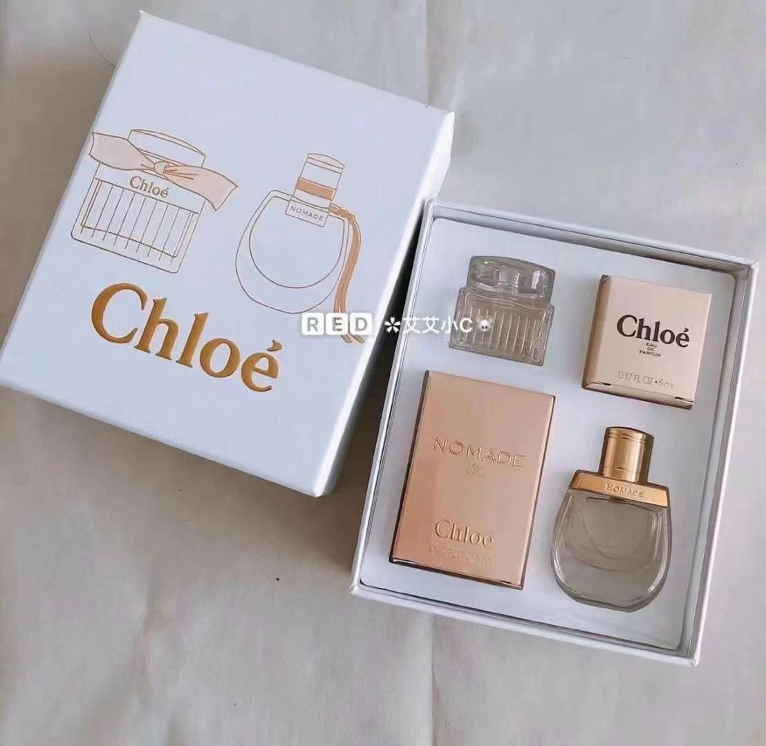 Chloe Miniature Perfume Gift Set - Signature & Nomade - 5ml x 2