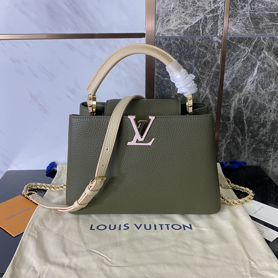 Where quality designer replica
 Louis Vuitton LV Capucines Bags Handbags Splicing Cowhide Snake Skin M59516