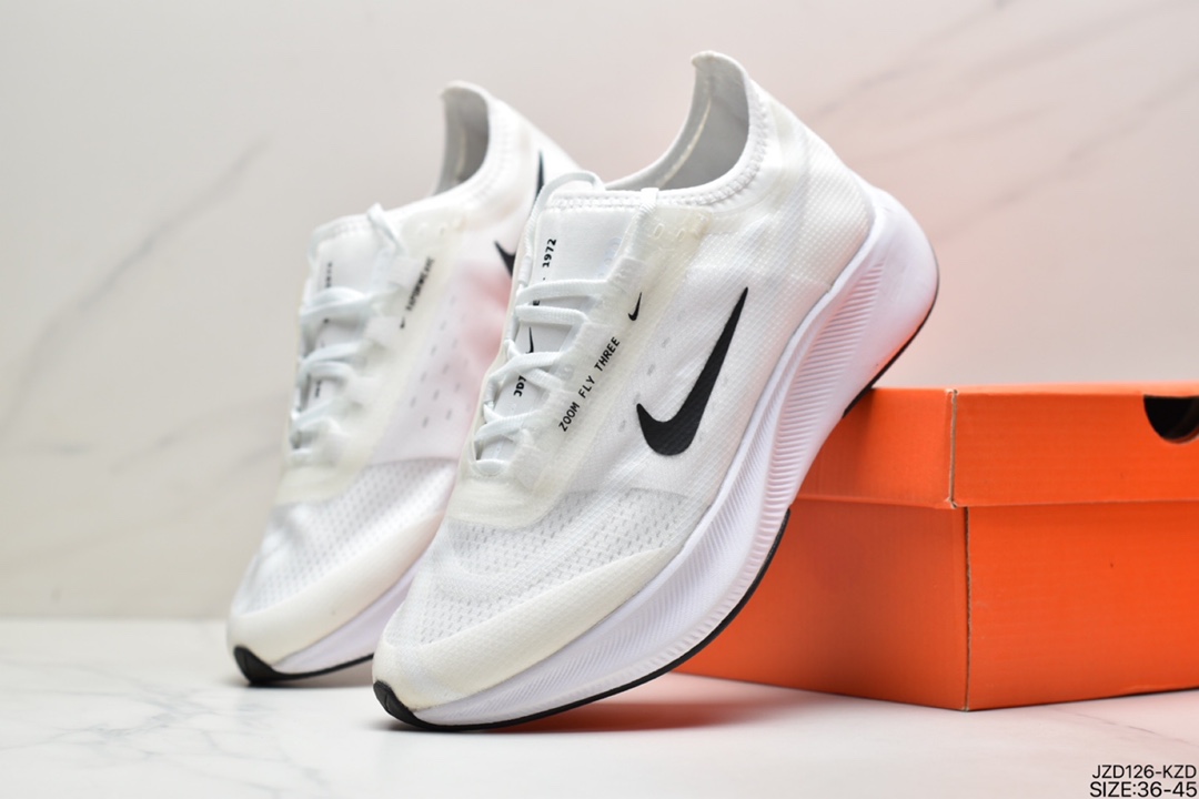 140 真标耐克Nike ZOOM FLY 3 登月贾卡面透气 AT8240