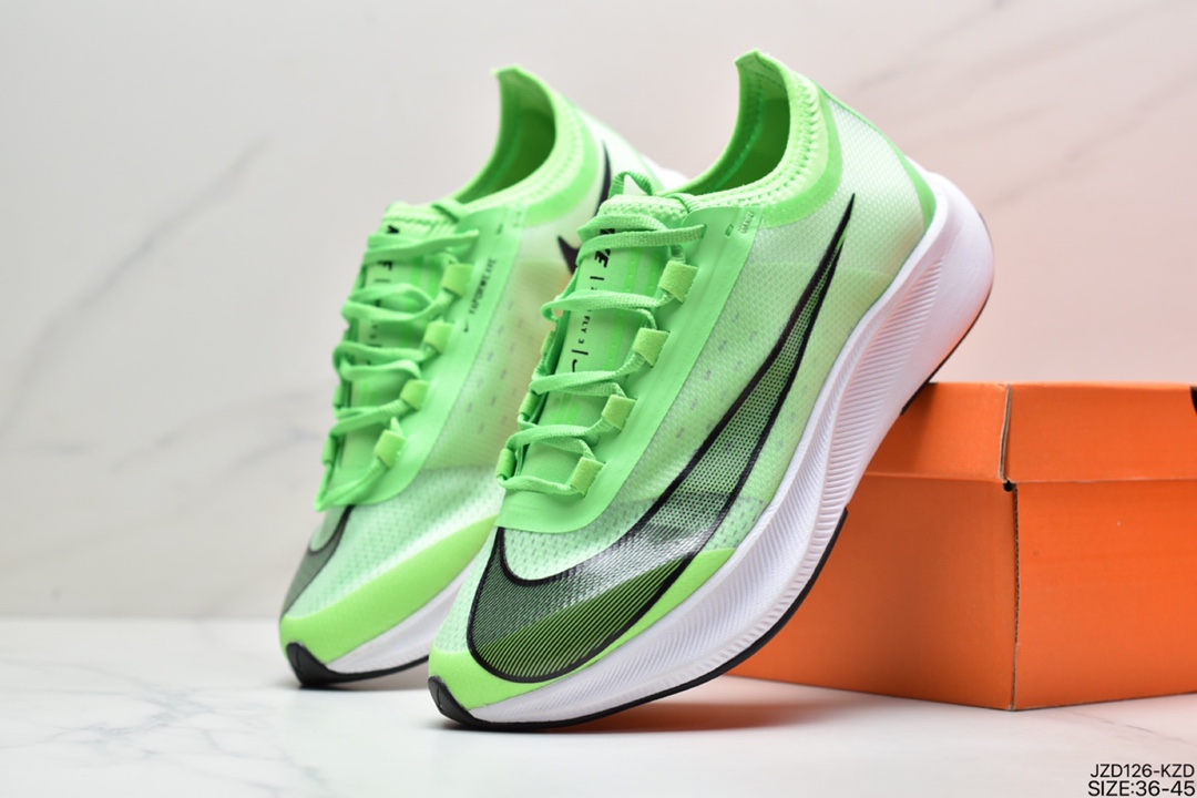 140 真标耐克Nike ZOOM FLY 3 登月贾卡面透气 AT8240