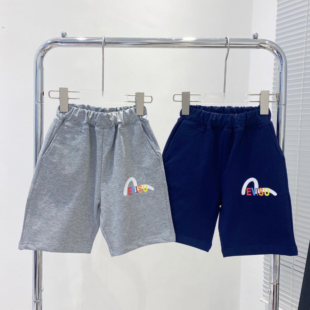 Evisu Short-Sleeve Suit: Unique Design, 3D Pocket, Super-Model, Size 100-150 - 图片 8