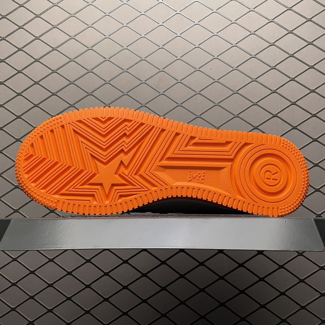 福利特价🔥市售最高品质 纯原 Bape Sta To Low 明星同款 猿人头经典漆皮低帮运动休闲板鞋 