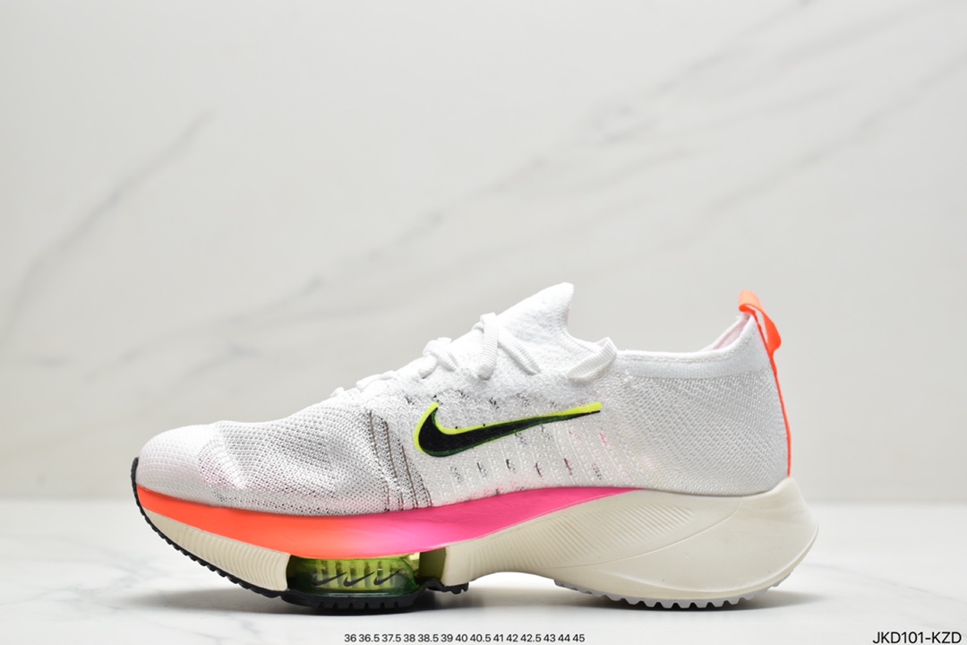 160 真标 Nike Air Zoom Alphafly NEXT％破2代马拉松气垫轻量超跑竞速运动慢跑鞋DJ5431-100
