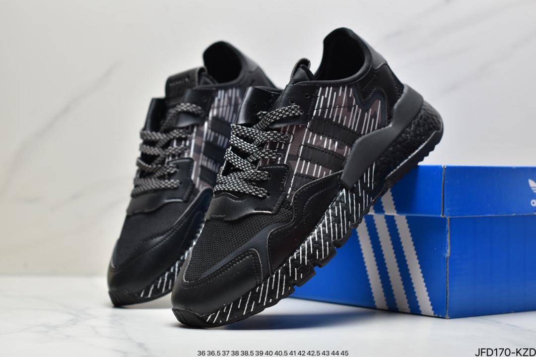 Adidas Nite Jogger Winterized Retro Casual Sports Running Shoes