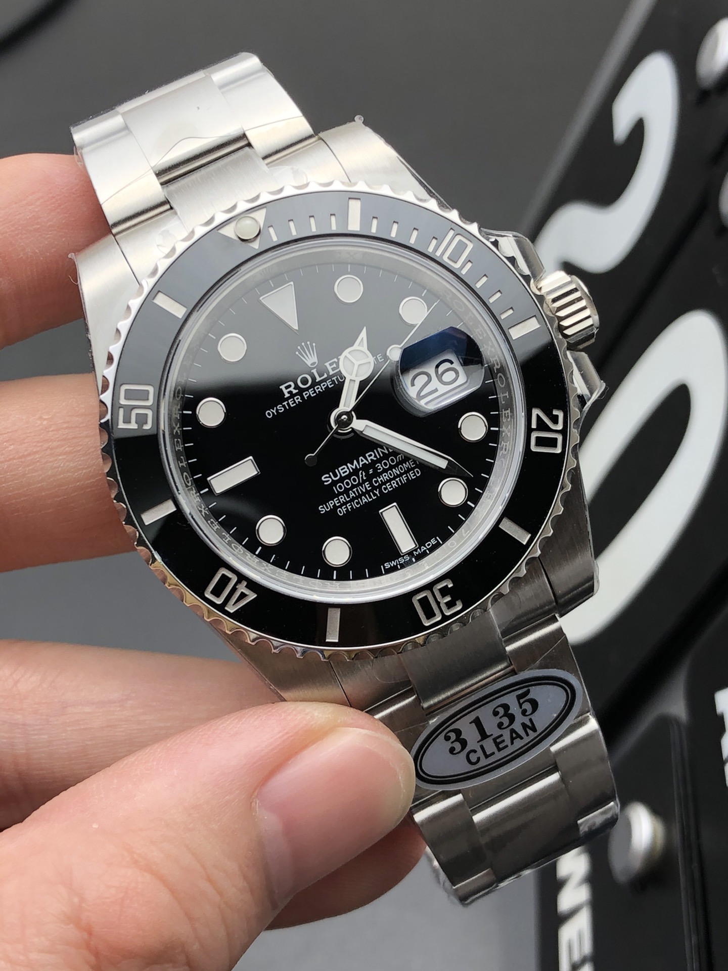 Rolex 3135黑鬼
