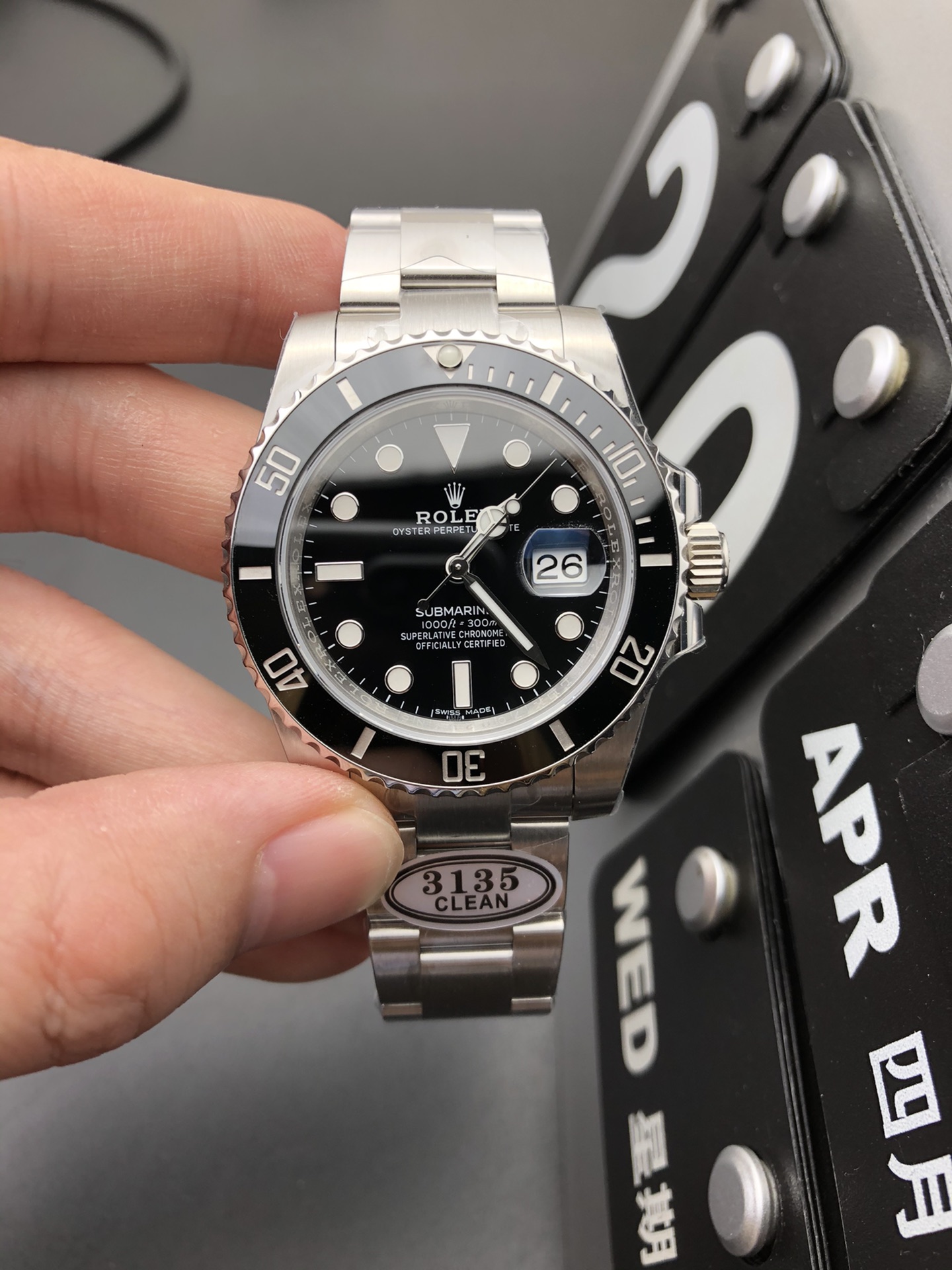 Rolex 3135黑鬼