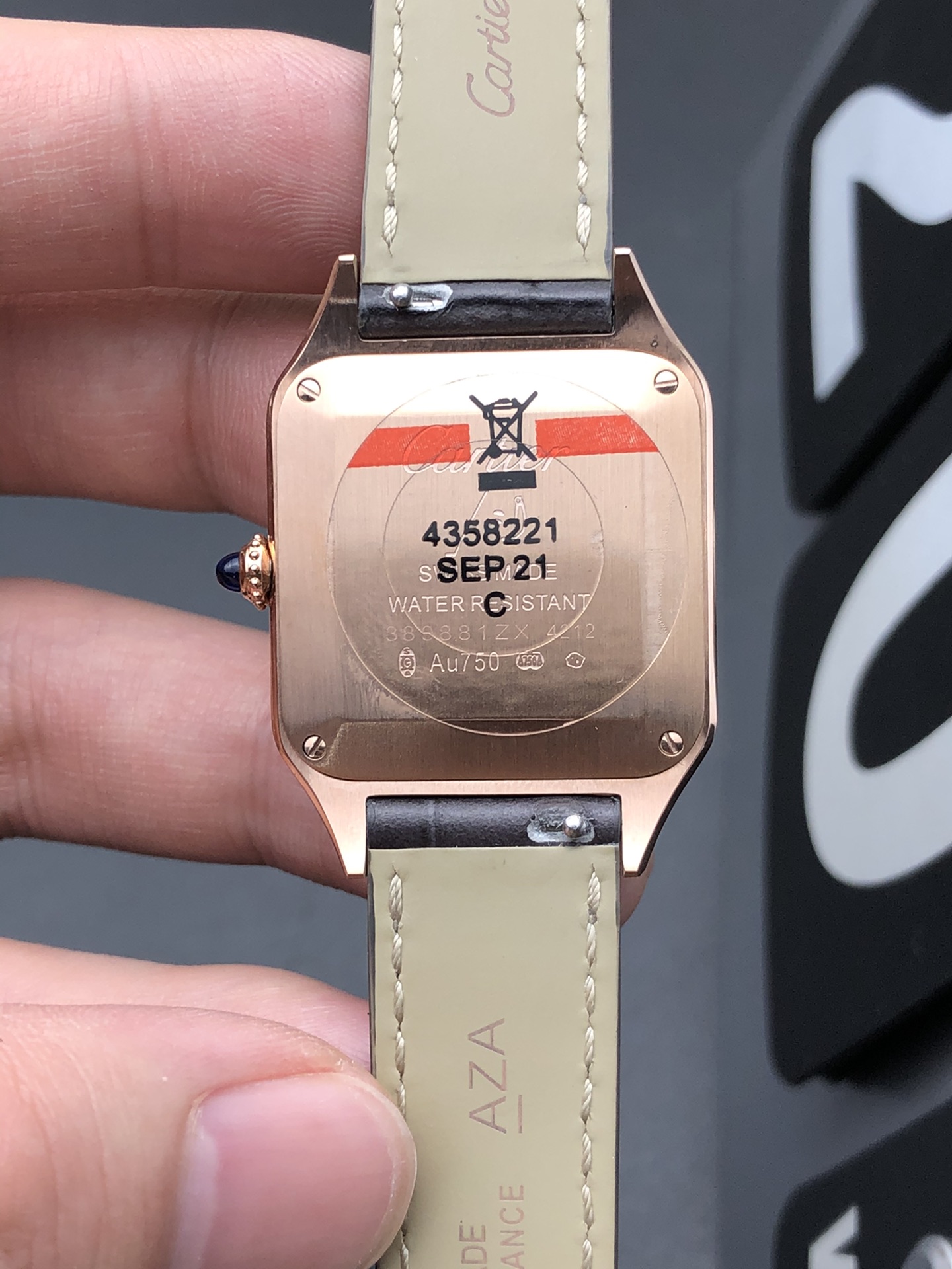 Cartier F1 石英山度士