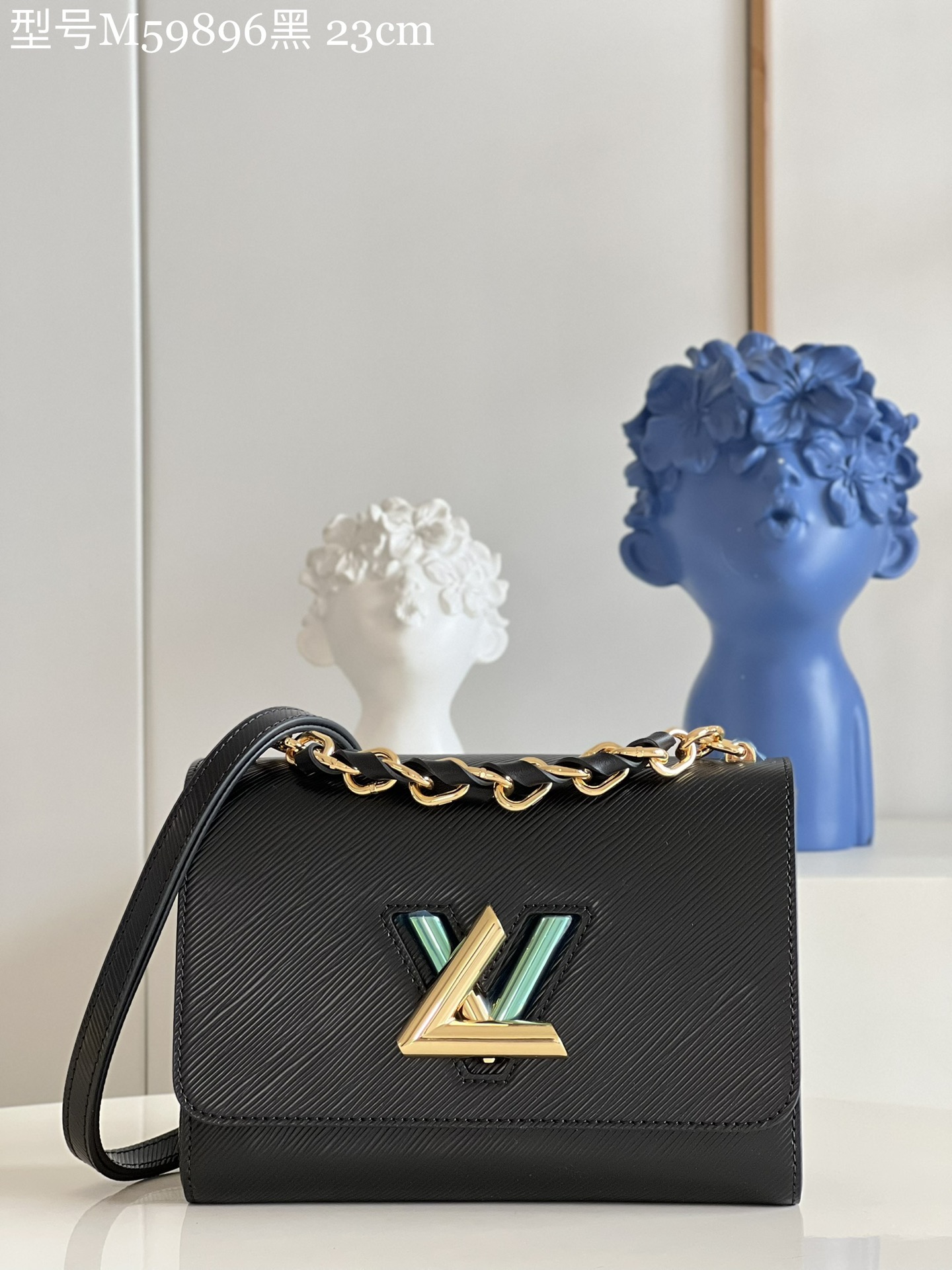 Louis Vuitton Bags Handbags Black Epi Spring Collection LV Twist Chains M59896