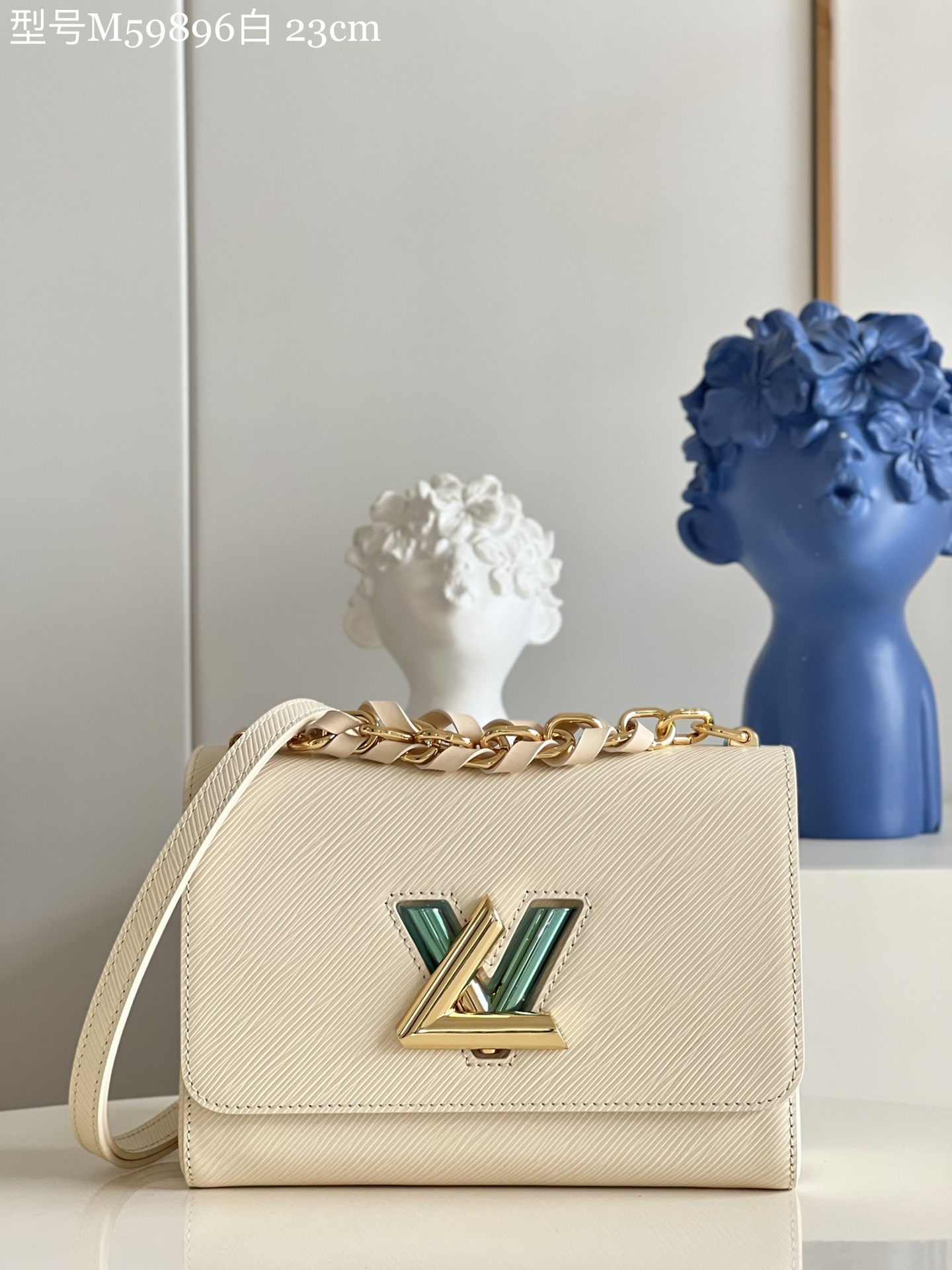Louis Vuitton Bags Handbags Online Shop
 White Epi Spring Collection LV Twist Chains M59896