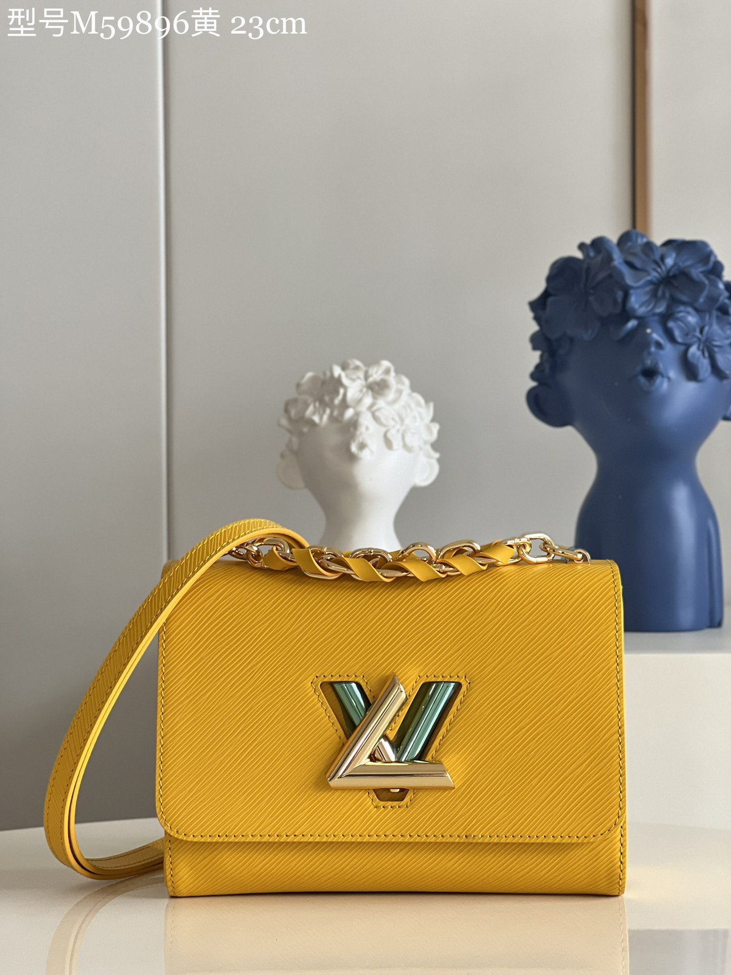 Louis Vuitton Bags Handbags Yellow Epi Spring Collection LV Twist Chains M59896