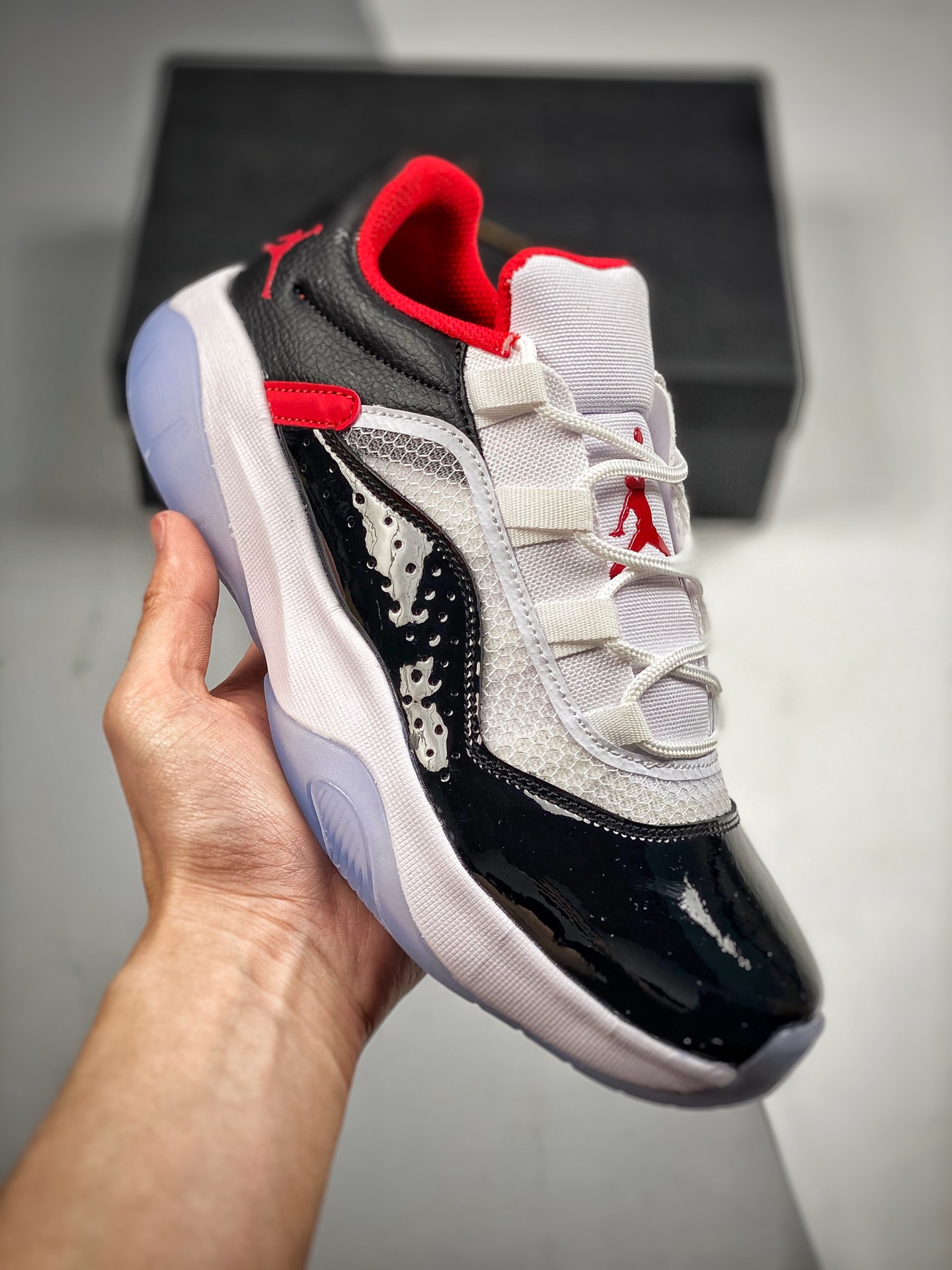 -2 NIKE AIR JORDAN Air Jordan 11 Lanzamiento oficial simultáneo, zapatillas de baloncesto reales, primer lanz…