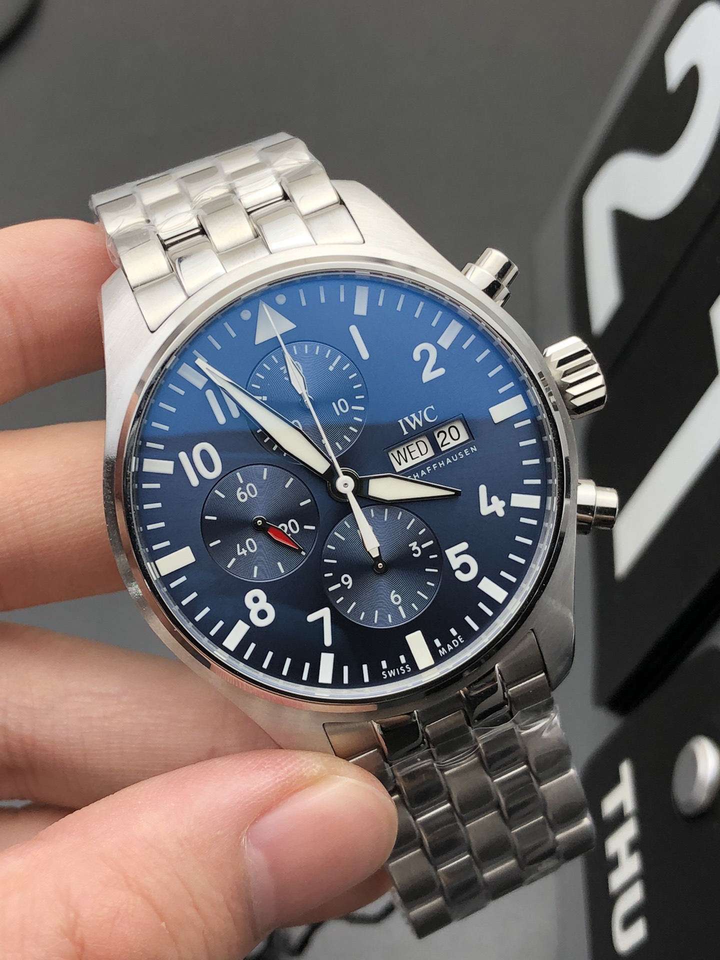 IWC 钢带飞计小王子