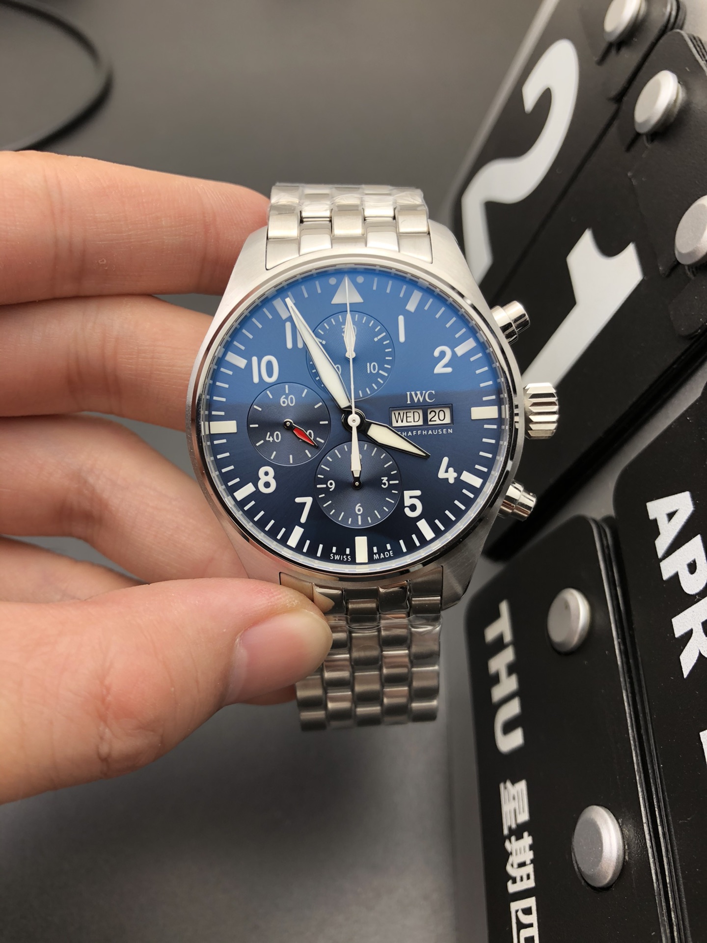 IWC 钢带飞计小王子
