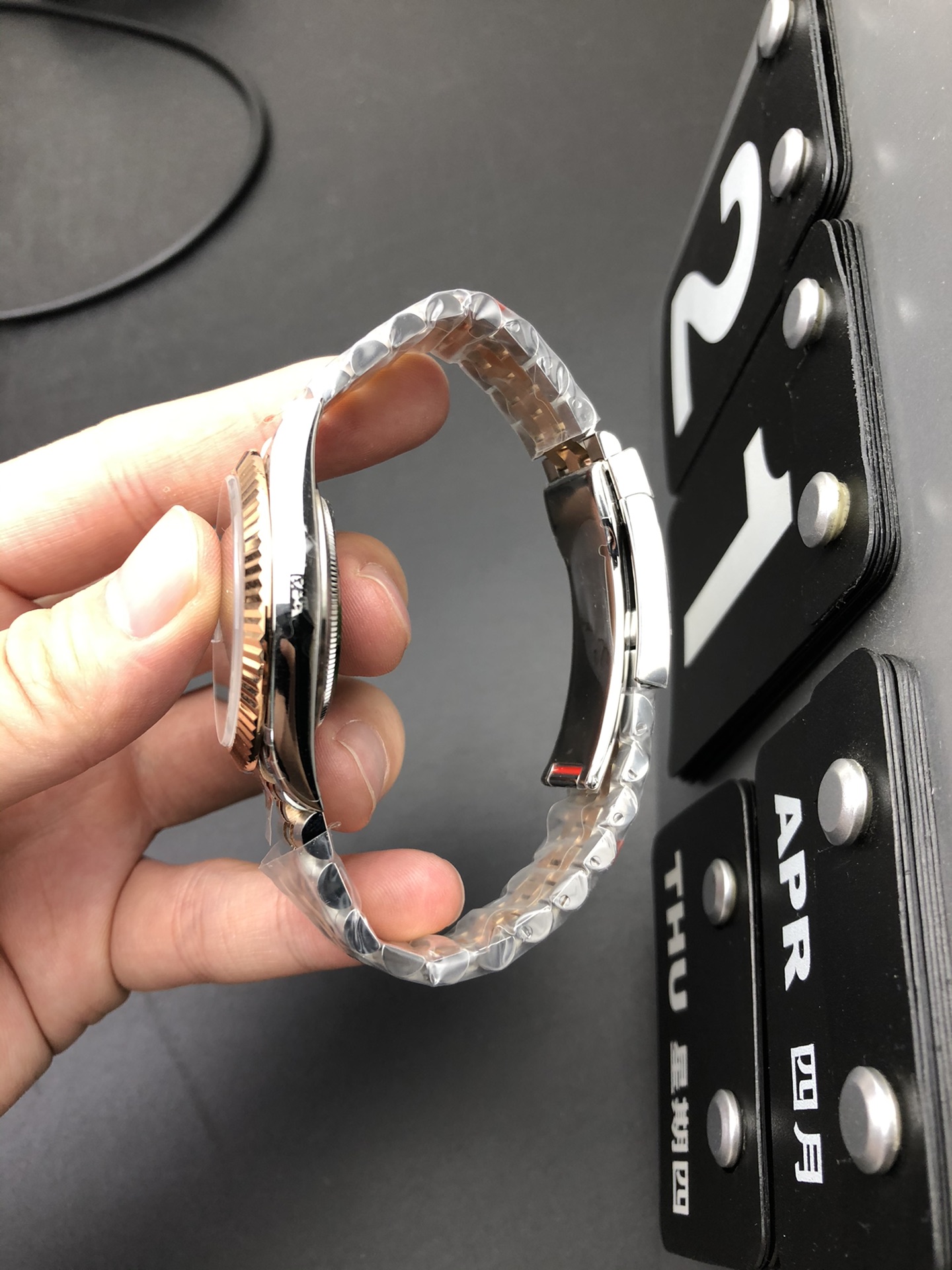 Rolex 3255间金绿箩