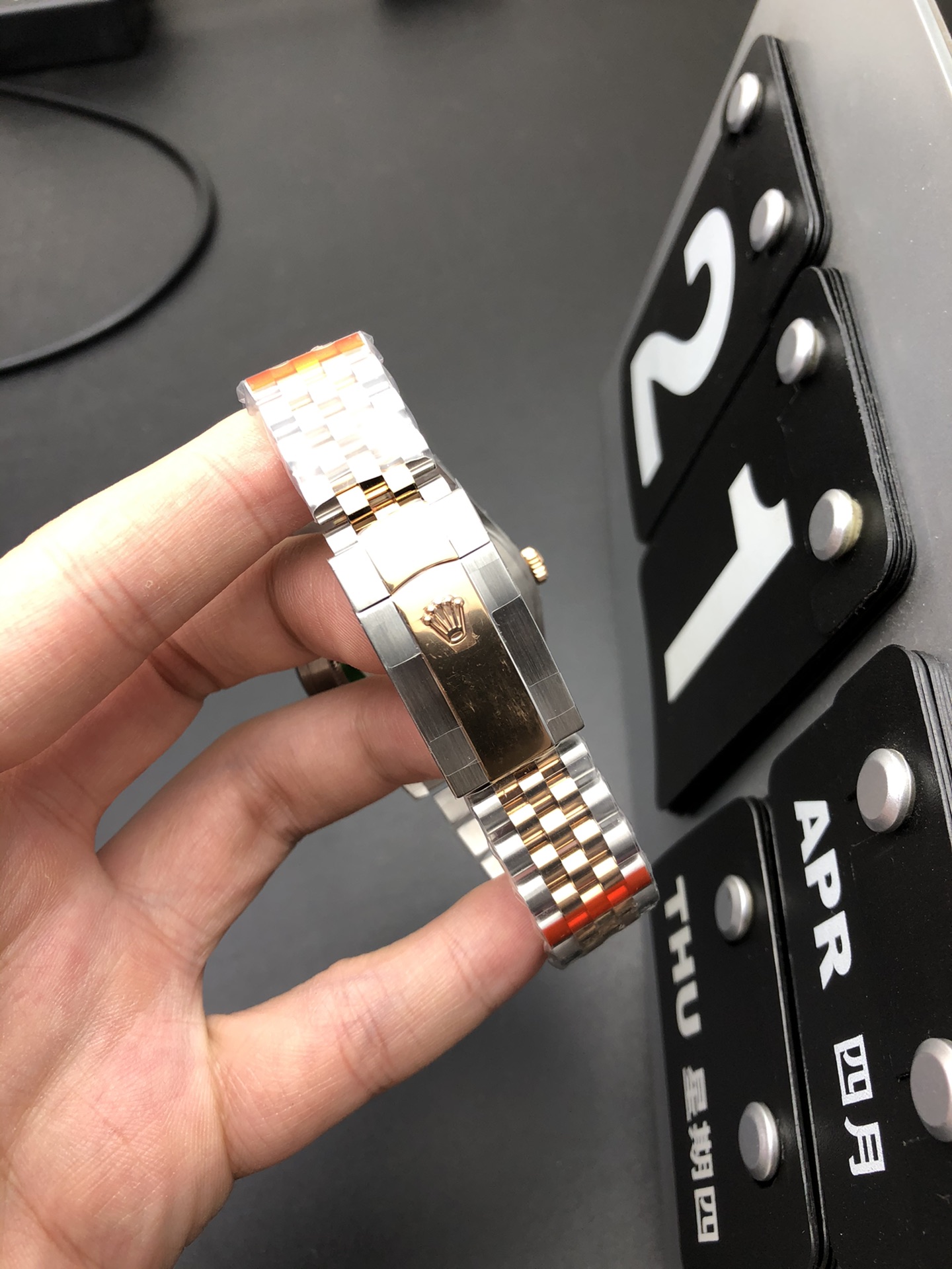 Rolex 3255间金绿箩