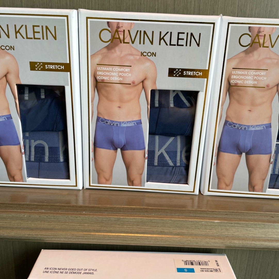 限定款，买手必囤单品来啦！Calvin Klein 男士双拼内裤