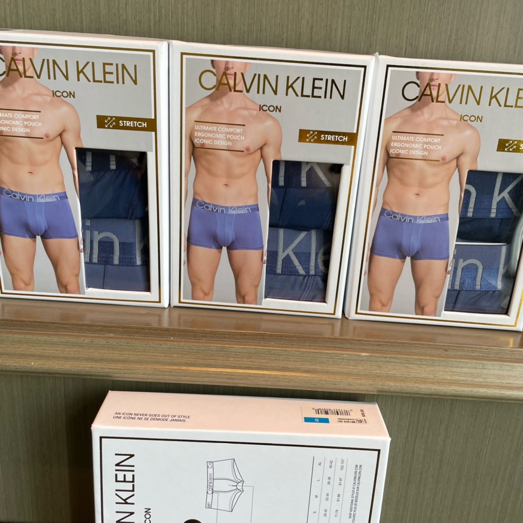 限定款，买手必囤单品来啦！Calvin Klein 男士双拼内裤