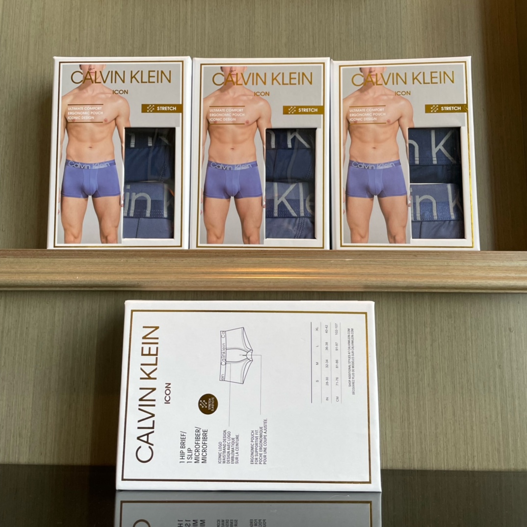限定款，买手必囤单品来啦！Calvin Klein 男士双拼内裤