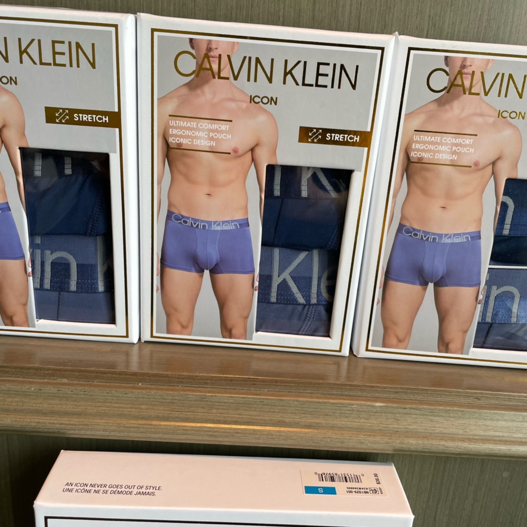 限定款，买手必囤单品来啦！Calvin Klein 男士双拼内裤