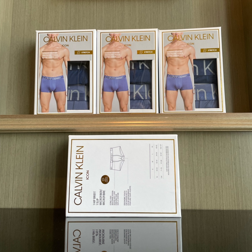 限定款，买手必囤单品来啦！Calvin Klein 男士双拼内裤