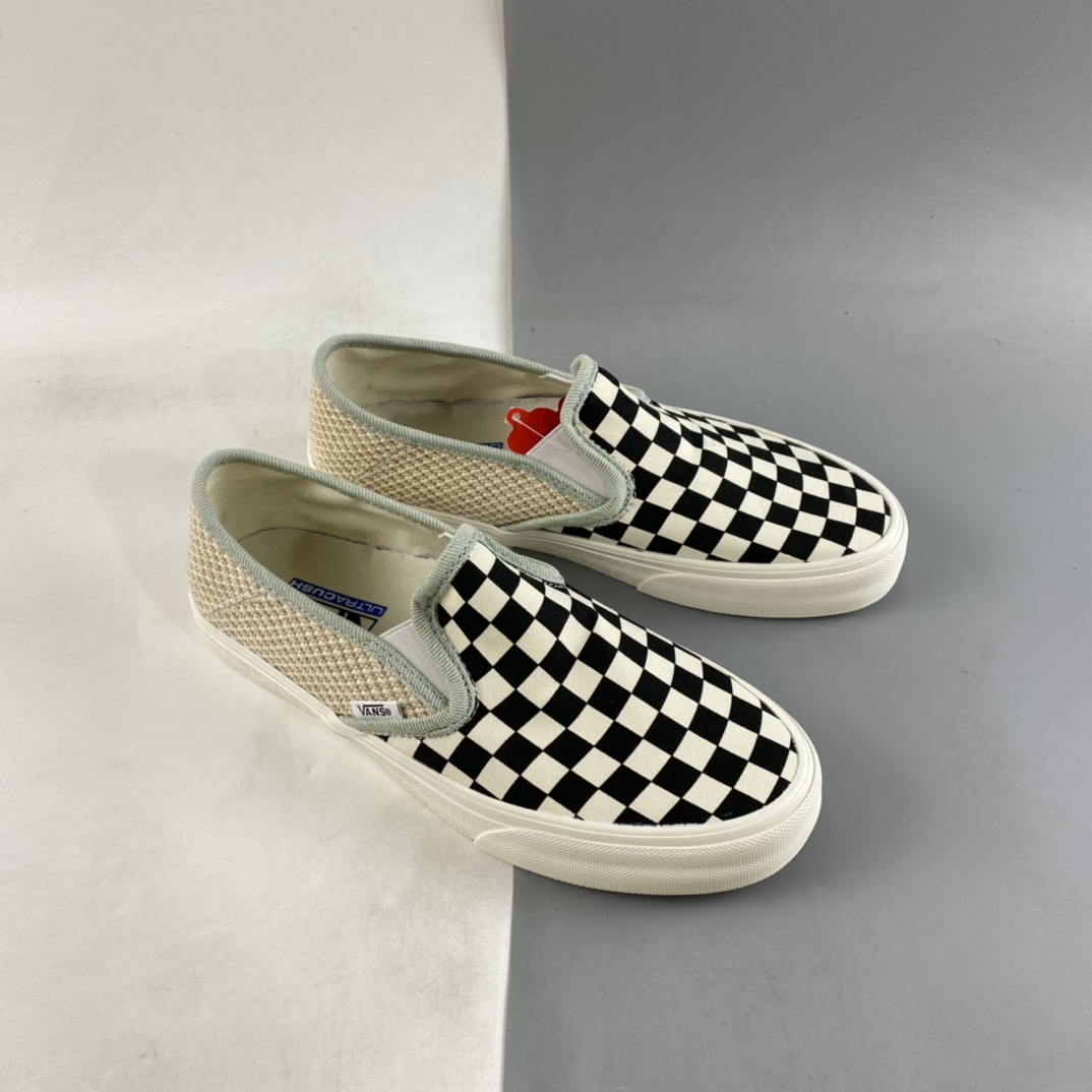 Vans Classic Slip-On Sf Vans 2022 Spring New Checkerboard Slip-On Sneakers VN0A5HYQAYR