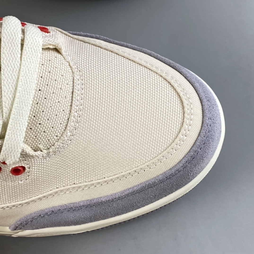 P350 Air Jordan 3 ”Muslin” AJ3 乔3水泥灰色帆布 篮球鞋 DH7139-100